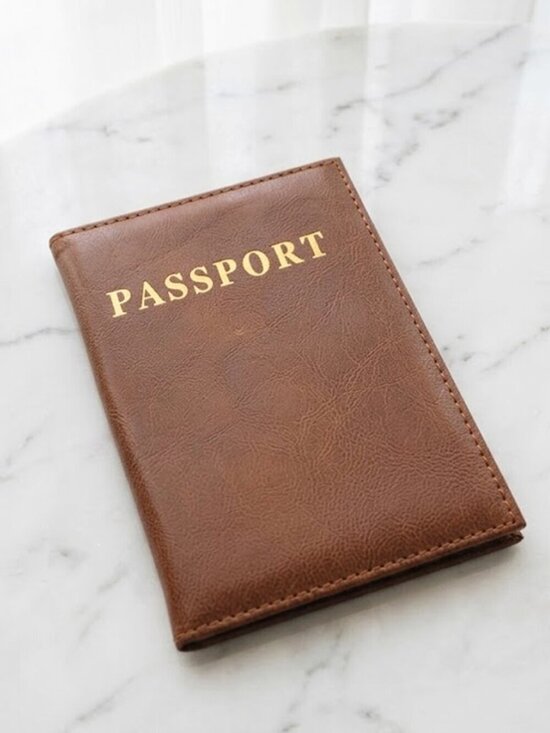 Elizabeth Besich Handbags - Ladies Light Brown Passport Cover